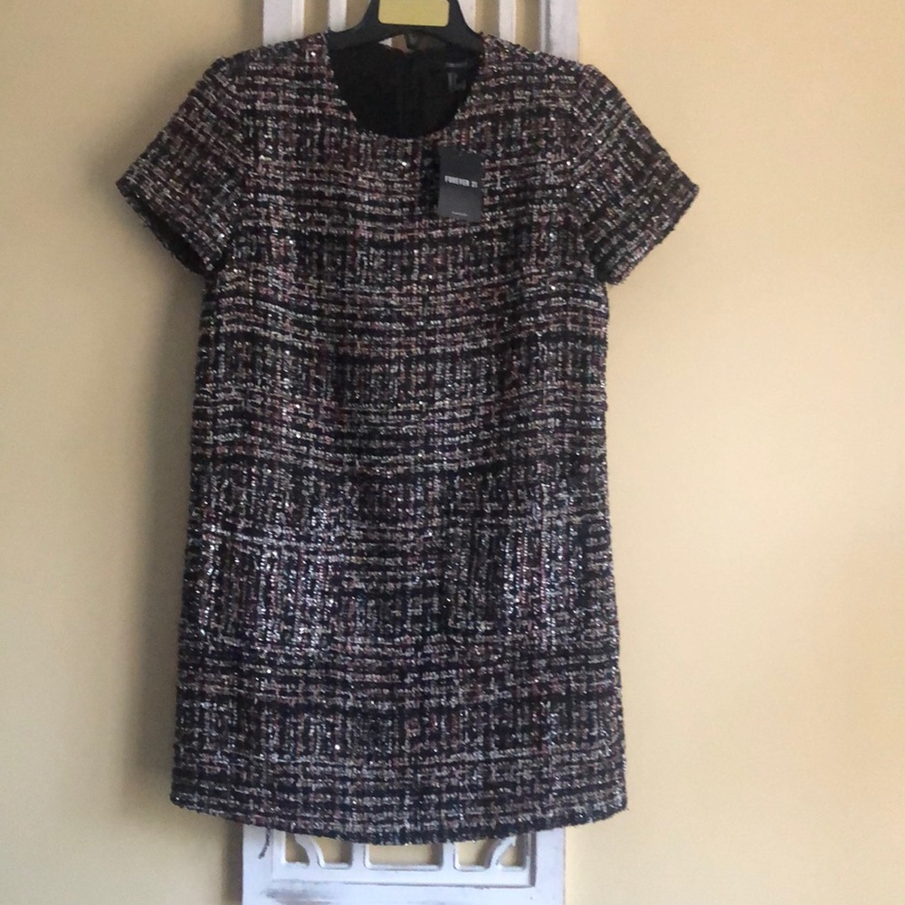 Forever21 dress- Small Sparkly Silver, Pink, Black